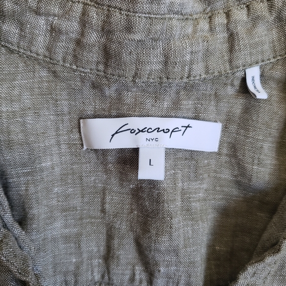 Linen Foxcroft nyc Button Down Shirt - Picture 5 of 15
